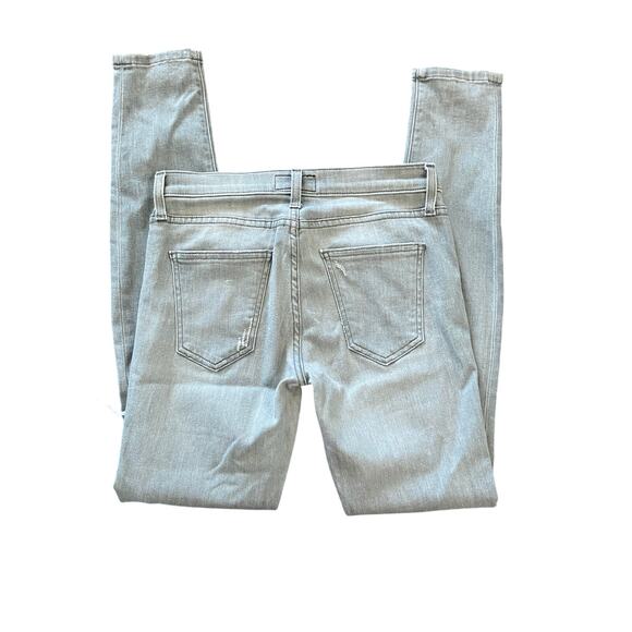 Current/Elliott Jeans Women's Size 26 Gray Distressed Ankle Skinny Jeans - Picture 3 of 10
